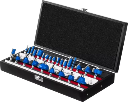 ЗУБР 26 шт, набор профильных фрез по дереву, Профессионал (28796-H26) купить в Нижневартовске