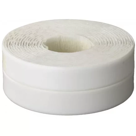 Лента бордюрная для ванн и раковин, STAYER Profi 12341-20-20, самоклеящаяся, профиль L, цвет белый, 20 х 20мм х 3,35м 12341-20-20 купить в Нижневартовске