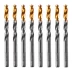Сверло по металлу, 7,5 мм, HSS-Tin, Golden Tip, 8 шт. Denzel 717218 купить в Нижневартовске