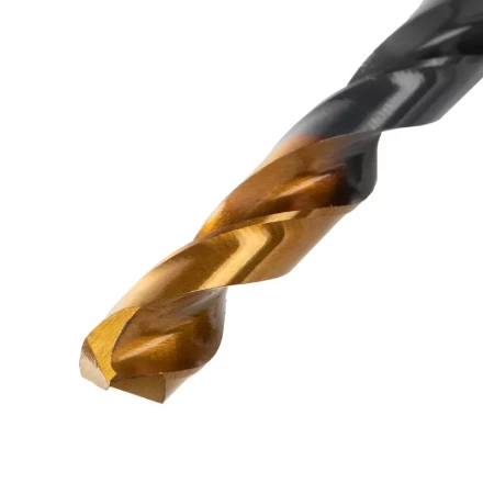 Сверло по металлу, 7,5 мм, HSS-Tin, Golden Tip, 8 шт. Denzel 717218 купить в Нижневартовске