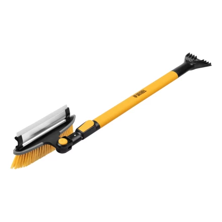 Щетка-сметка со скребком, телескоп, поворотная голова, водосгон 950-1320 мм Denzel 55327 купить в Нижневартовске