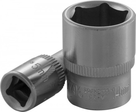 Головка торцевая шестигранная 1/4&quot; М6 S04Н2106  Jonnesway 47992 купить в Нижневартовске