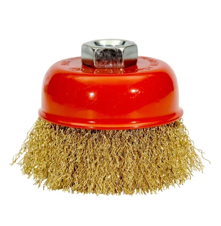 Щетка для УШМ М14/85 мм чашечная сталь прямая VMX 511719 купить в Нижневартовске