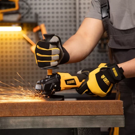 Машина углошлифовальная аккумуляторная бесщет. Denzel BLG-IB-18-125-0, Li-ion, 18 В 27004 купить в Нижневартовске