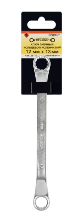 Ключ гаечный кольцевой коленчатый 12x13 Энкор 26112 купить в Нижневартовске