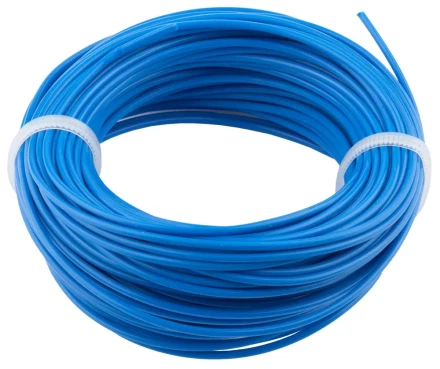 Леска ЗУБР для триммеров, "круг", диаметр 2,4мм, длина 15м 70101-2.4-15 купить в Нижневартовске