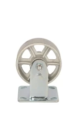 Колесо большегрузное неповоротное FCS 54 125 мм чугунное (F) 1027225