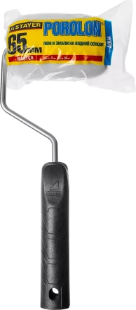 Валик "ПОРОЛОН" малярный в сборе, бюгель 6мм, 44x90мм, STAYER Master 0360-09_z01 купить в Нижневартовске