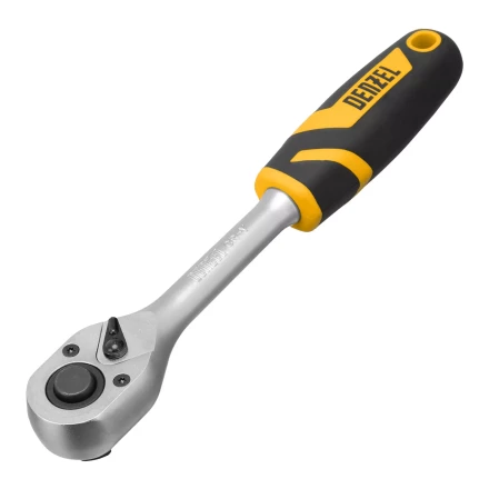 Набор инструментов Denzel 15802, 1/2", 1/4", CrV, S2, пластиковый кейс, 84 предмета купить в Нижневартовске