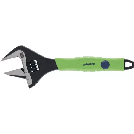 Ключ разводной тонкие губки фосфатированый 300 мм Сибртех артикул 15537 купить в Нижневартовске