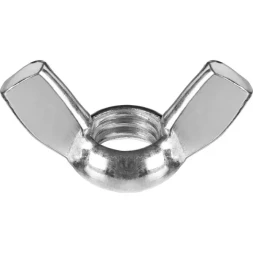 Гайка ЗУБР барашковая, DIN 315, оцинкованная,  M12, ТФ0,  1500 шт. 4-303730-12