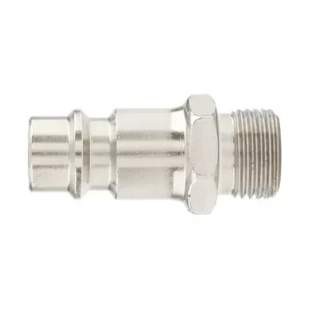 Ниппель универсальный быстросъемный ("папа"), внешняя резьба 1/4",, 2 шт. Stels 57053 купить в Нижневартовске