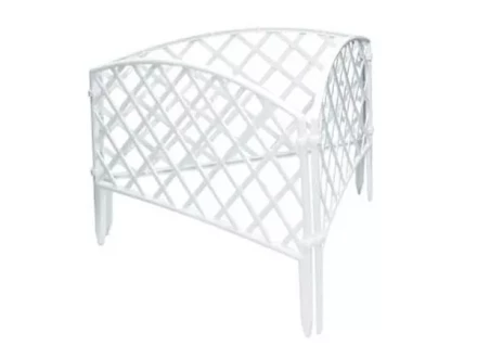 Забор декоративный "Плетенка" 24 х 320 см белый Россия 65021 купить в Нижневартовске