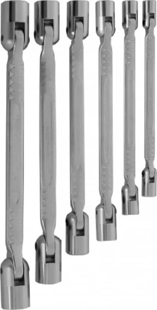 Набор ключей торцевых карданных 8-19мм 6предметов Jonnesway W43A106S 47401 купить в Нижневартовске