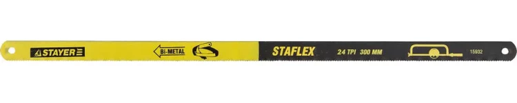Полотно STAYER "PROFI" "STAYER-FLEX" по металлу, биметаллическое, 18TPI, 300 мм, 10 шт 15931-S10 купить в Нижневартовске