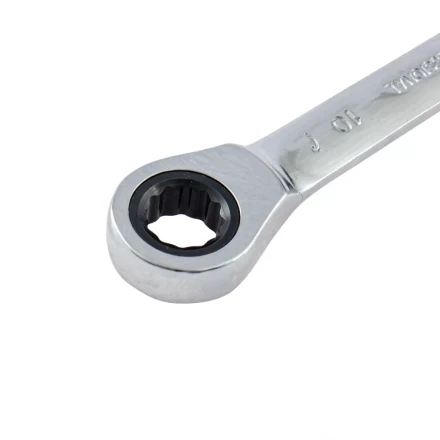 Ключ накидной трещоточный, 8 х 10 мм, CrV, зеркальный хром Matrix 14497 купить в Нижневартовске