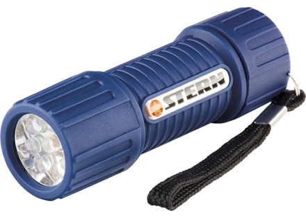 Фонарь светодиодный, синий корпус с мягким покрытие, 9Led, 3хААА, Stern 90513 купить в Нижневартовске