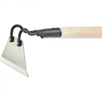 Мотыга из нержавеющей стали 80 х 150 мм с черенком СИБРТЕХ 62333 купить в Нижневартовске