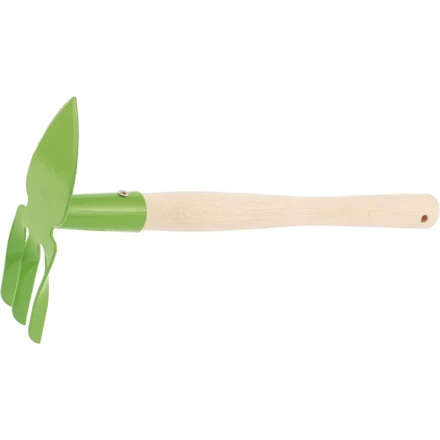 Мотыжка комбинированная "лепесток" 3 витых зуба деревянная рукоятка СИБРТЕХ 62306 купить в Нижневартовске