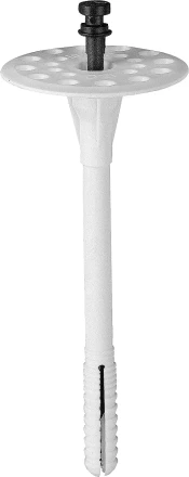 Дюбель ЗУБР для изоляционных материалов полипропиленовый, нейлоновый стержень, 10 x 160 мм, 250 шт 4-301505-10-160 купить в Нижневартовске