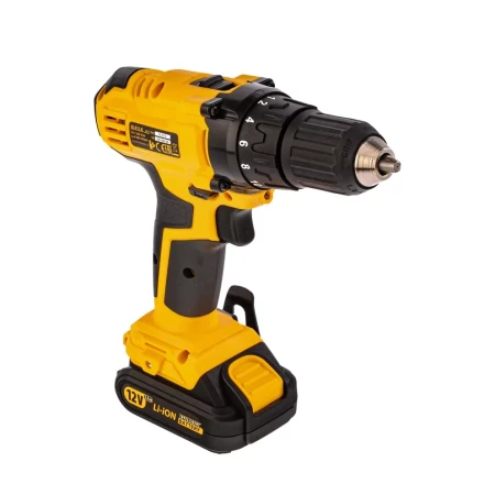 Дрель-шуруповерт аккумуляторная CDL-IB-12-02 Denzel 26111 купить в Нижневартовске