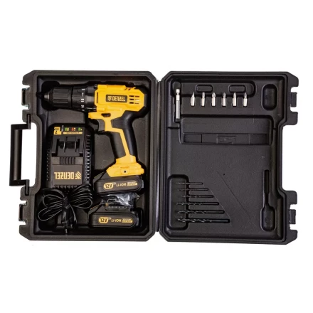 Дрель-шуруповерт аккумуляторная CDL-IB-12-02 Denzel 26111 купить в Нижневартовске