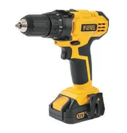 Дрель-шуруповерт аккумуляторная CDL-IB-12-02 Denzel 26111 купить в Нижневартовске