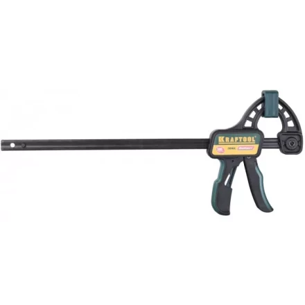 Струбцина "EcoKraft" ручная пистолетная, KRAFTOOL 32226-30, пластиковый корпус, 300/500мм, 150кгс 32226-30 купить в Нижневартовске