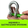 Скоба омегообразная с резьбой HITCH G209 1.0 т (SZ071910) купить в Нижневартовске
