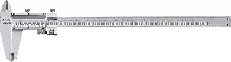 ЗУБР ШЦ-1-300, 300 мм, стальной штангенциркуль, Профессионал (34514-300) купить в Нижневартовске