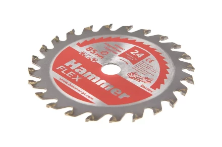 Диск пильный твердосплавный HAMMER Ф85х10мм 24зуб. (205-133) купить в Нижневартовске