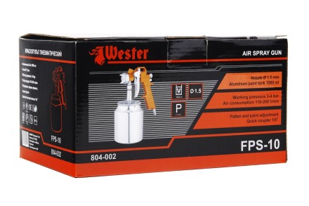 Краскопульт пневматический WESTER FPS-10 купить в Нижневартовске