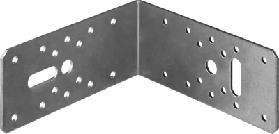 ЗУБР УК-2.5, 65 x 145 x 145 x 2.5 мм, цинк, крепежный уголок (31012-145)