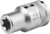 Торцовая головка KRAFTOOL &quot;INDUSTRIE QUALITAT&quot;, Cr-V, внешний TORX, хромосатинированная, 1/2&quot;, Е 14 27810-14_z01 купить в Нижневартовске