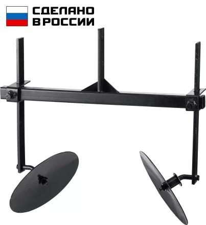 ЗУБР ОК-3, без сцепки, окучник дисковый раздвижной для мотоблоков (707101-3) купить в Нижневартовске