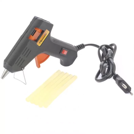 Клеевой пистолет с выкл. 7 мм в кейсе 20 Вт 2,5 г./мин. SPARTA 93025 купить в Нижневартовске