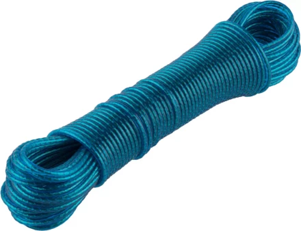 Шнур ЗУБР "МАСТЕР" бельевой, стальная сердцевина, в пластиковой оплетке, 20м 50140-20 купить в Нижневартовске