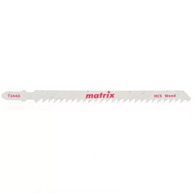 Полотна для электролобзика  по дереву 3 штук T344D 110 x 4 мм HCS MATRIX 78221 купить в Нижневартовске