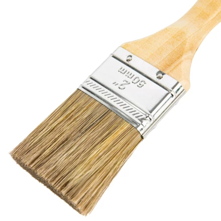 Кисть плоская "Евро" 2", смешанная щетина, деревянная ручка MTX 83079 купить в Нижневартовске