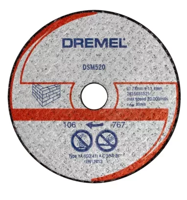 Диск отрезной по по камню DSM520 для пилы Dremel DSM20 Dremel купить в Нижневартовске