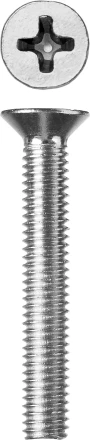 Винт ЗУБР "МАСТЕР" DIN 965, класс прочности 4.8, оцинкованный, M6x45мм, 5кг 303110-06-045 купить в Нижневартовске