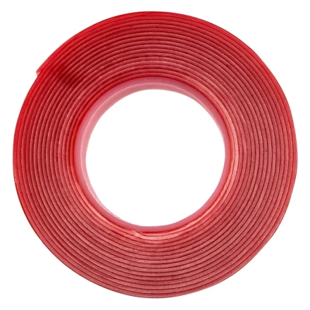 Двусторонняя клейкая лента из вспененного акрила, прозрачная, 15 мм x 3 м Matrix 89078 купить в Нижневартовске