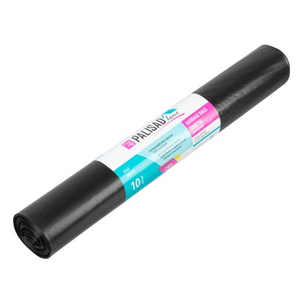 Пакеты для мусора Palisad 240 л x 10 шт., ПВД особопрочные черные, длинный ролик, Home 927305 купить в Нижневартовске