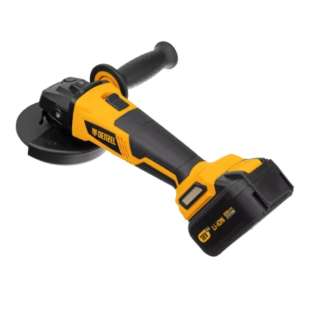 Машина углошлифовальная аккумуляторная бесщет. Denzel BLG-IB-18-125-4 27005, Li-ion, 18 В купить в Нижневартовске