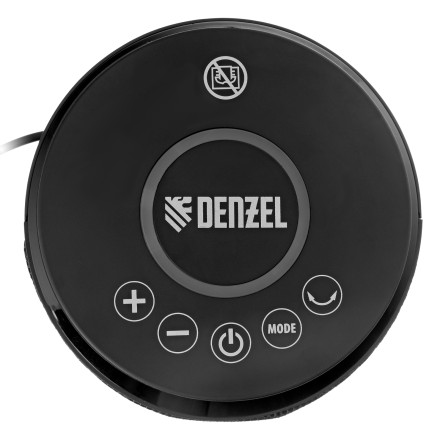 Тепловентилятор керамический Denzel DTFC-2000X, 2 кВт, wi-fi, пульт, динамик, вращение, 3 реж. 96426 купить в Нижневартовске