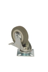 Колесо аппаратное поворотное SCgb 93 75 мм с тормозом (F) 1003242