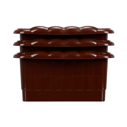 Поддон для рассады 470х166х82 мм, пластиковый, 3 шт, под 12 горшочков 250 мл. Palisad 643443 купить в Нижневартовске