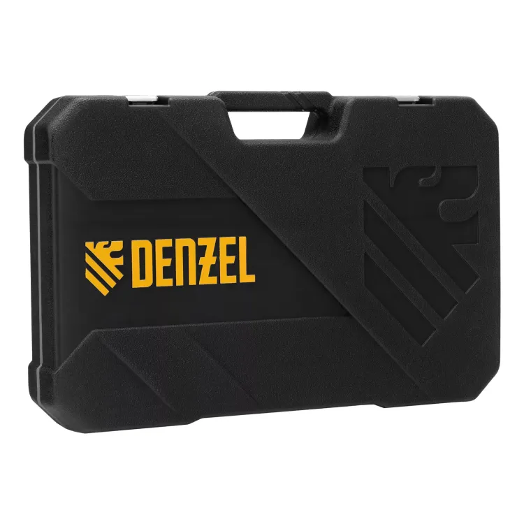 Набор инструментов Denzel 15803, 1/2", 1/4", CrV, S2, пластиковый кейс, 100 предметов купить в Нижневартовске