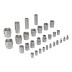 Набор инструментов Denzel 15803, 1/2&quot;, 1/4&quot;, CrV, S2, пластиковый кейс, 100 предметов купить в Нижневартовске