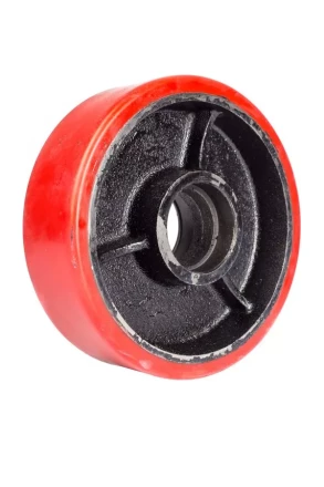 Колесо полиуретановое 160х50 мм без подшипника для тележек гидравлических JC/DF-III/DB/BFC 1000295 купить в Нижневартовске